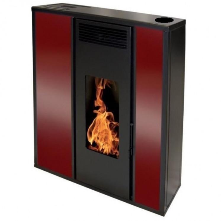 PACK : Poêle à granules étanche + Kit ventouse - INTERSTOVES Tessa Concentrique 10 kW