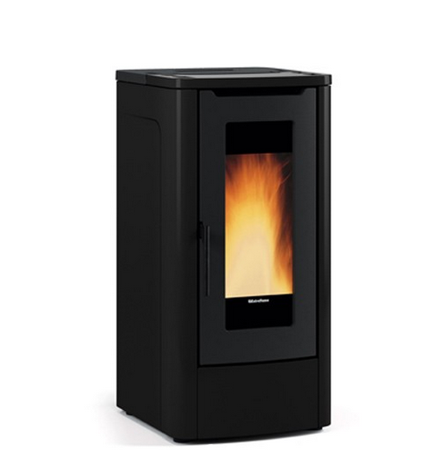 Poêle à granulés canalisable - EXTRAFLAME Teorema Plus AD 12 kW