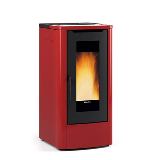 Poêle à granulés canalisable - EXTRAFLAME Teorema Plus AD 12 kW