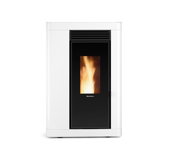 Poêle à granules extra-plat canalisable - EXTRAFLAME Annabella AD Evo 9 kW
