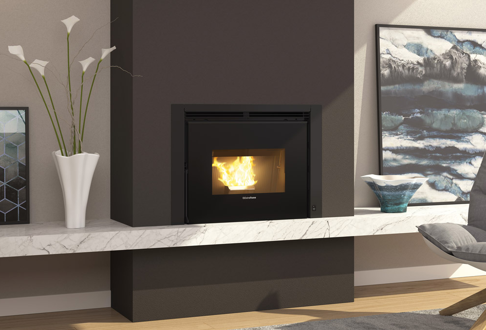 Insert à granules ventilé - EXTRAFLAME Comfort P70 Air 10 kW