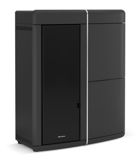 Poêle à granulés hydro étanche débrayable - EXTRAFLAME Evelyne Idro Evo 18 kW