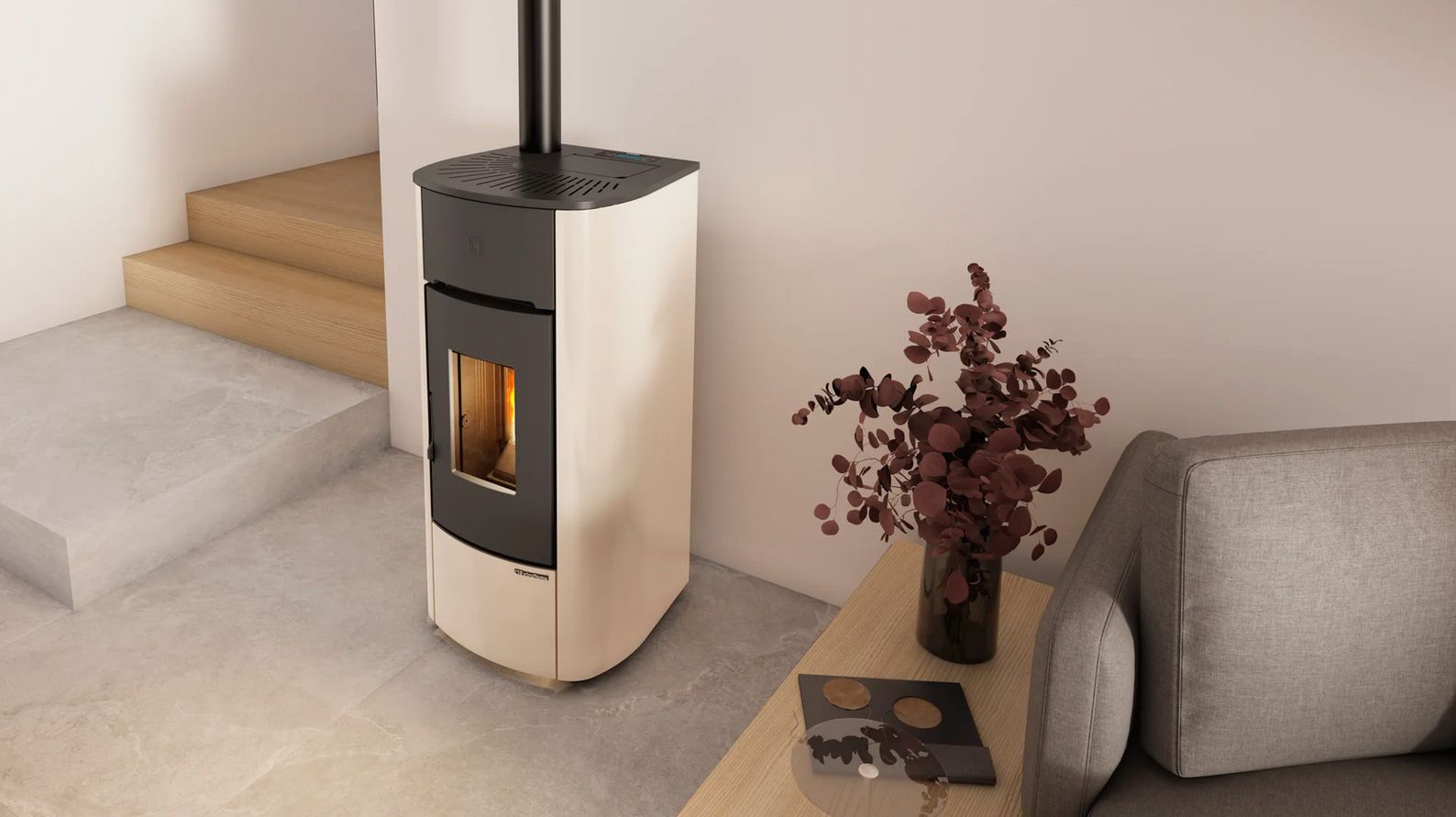 Poêle à granulés - EXTRAFLAME Mariella AD 7 kW
