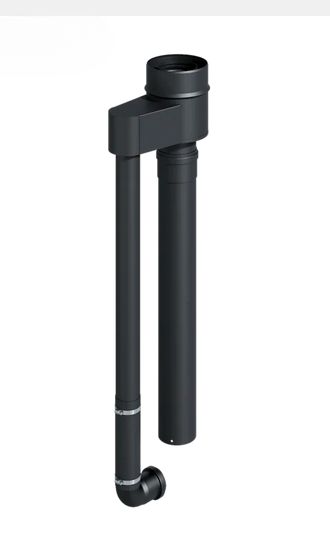 Poêle à granules étanche extra plat - EXTRAFLAME Luisella 5.0 Maxi 7 kW