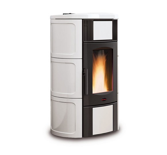 Poêle à granules ventilé hydraulique débrayable - EXTRAFLAME Iside Idro 5.0.16 19 kW