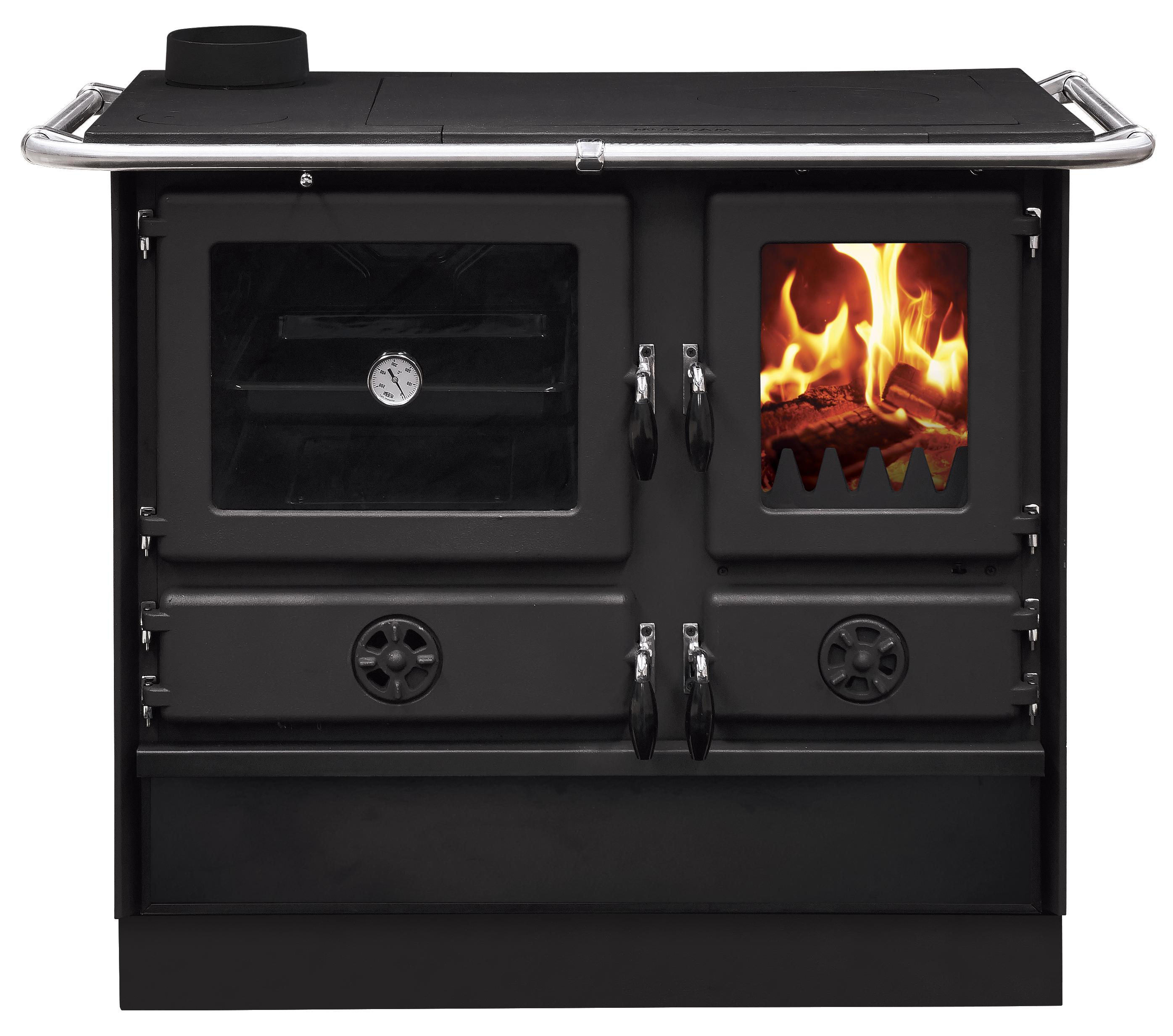 Cuisinière à bois - INTERSTOVES Magnum SG Steel 9.5 kW
