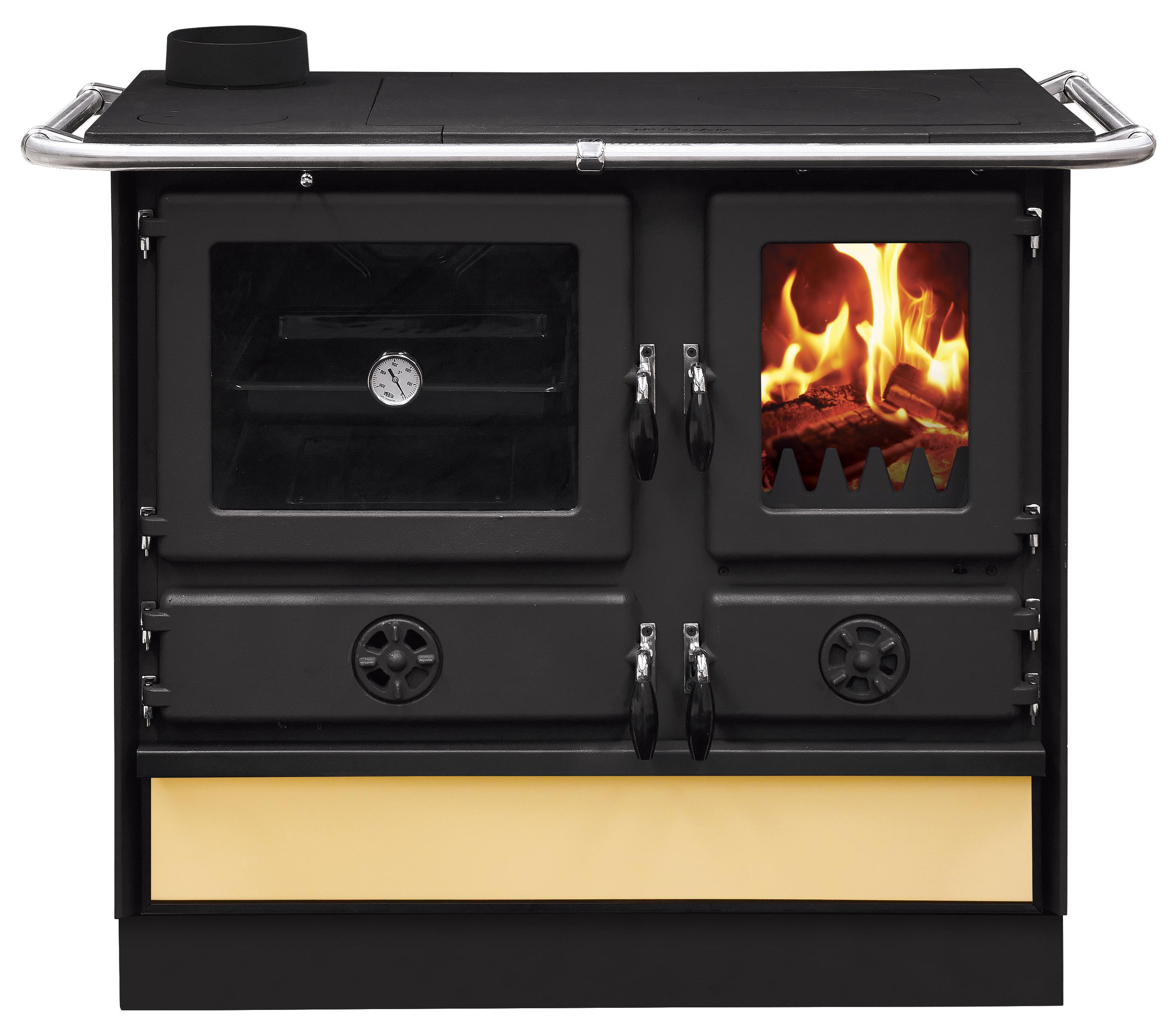 Thermo cuisinière à bois - INTERSTOVES Magnum Hydro SG steel 14 kW