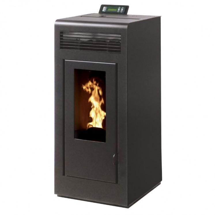 PACK : Poêle à granules étanche + Kit ventouse - INTERSTOVES Marina Concentrique 13 kW