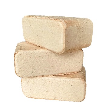 Briquettes de bois compressé — palette
