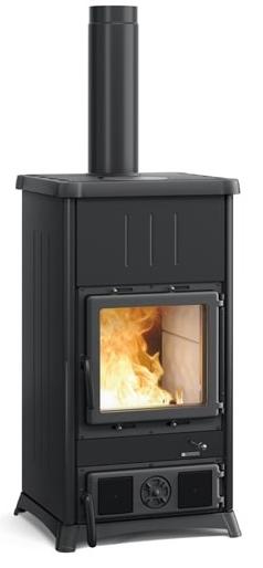 Poêle à bois raccordable - LA NORDICA Concita.16 Steel 11.8 kW