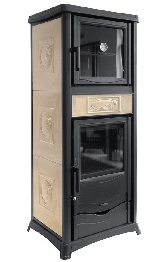 Thermo poêle à bois avec four - LA NORDICA TermoRossella Plus Forno DSA.16 11.1 kW