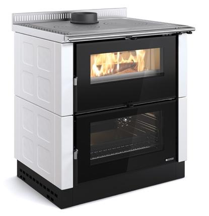 Cuisinière à bois raccordable - LA NORDICA Verona XXL.16 Maiolica 7 kW