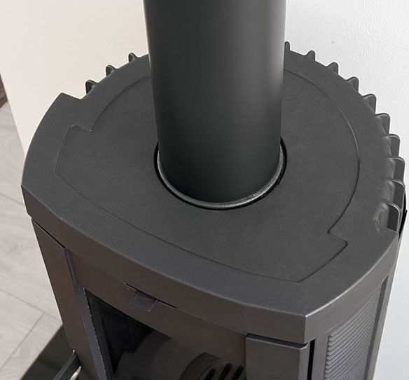Poêle à bois en fonte - NORDICA Candy Lean 6.6 kW