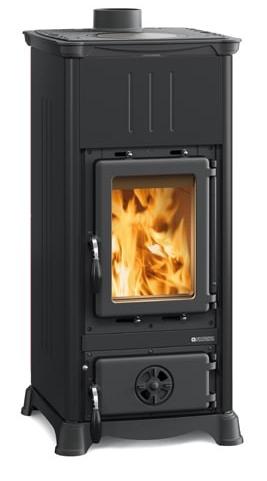 Poêle à bois raccordable - LA NORDICA Emiliana.165 Steel 6.5 kW
