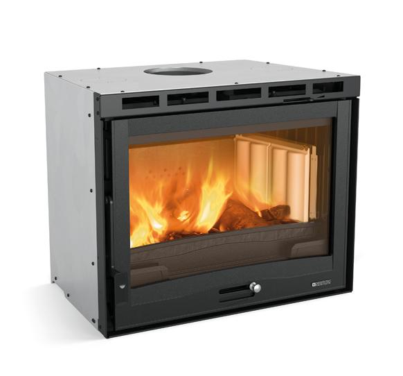 Insert à bois ventilé - LA NORDICA Inserto 70 .165 7.8 kW