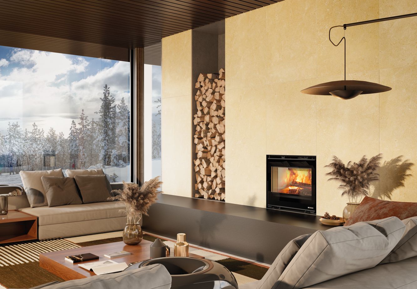 Insert à bois ventilé - LA NORDICA Inserto 70 LEAN 8 kW