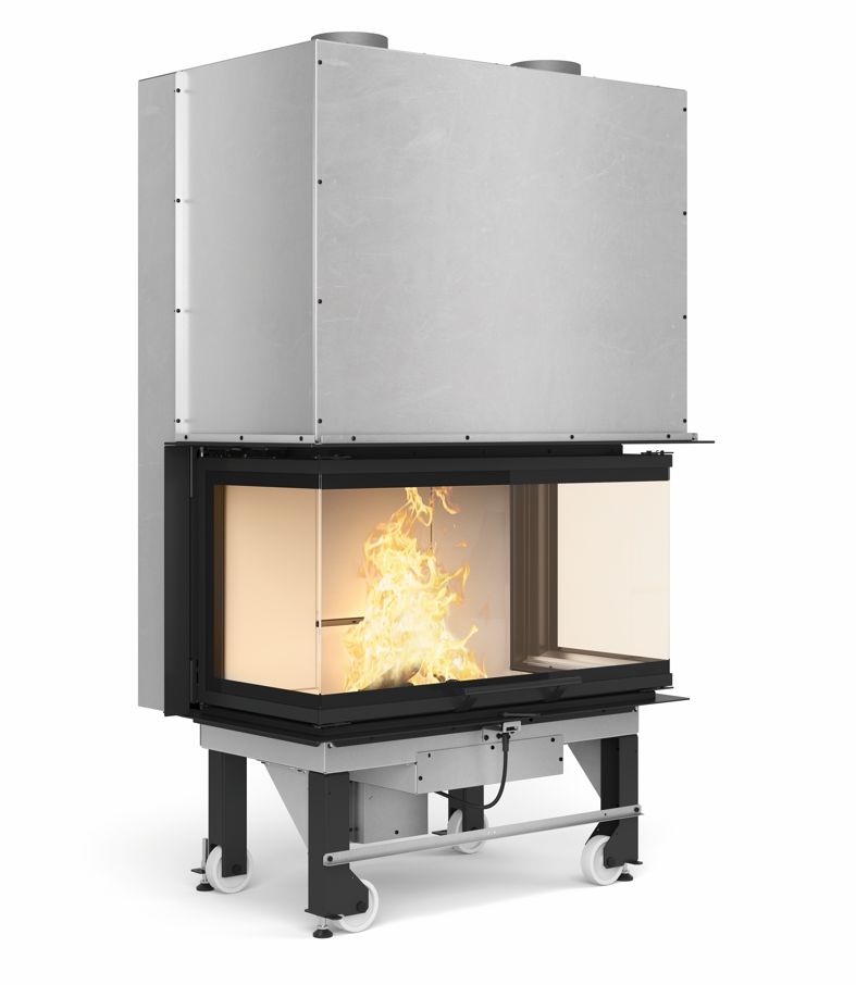 Insert à bois 3 faces - LA NORDICA Monoblocco 3LC.165 12 kW