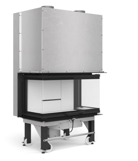 Insert à bois 3 faces - LA NORDICA Monoblocco 3LC.165 12 kW