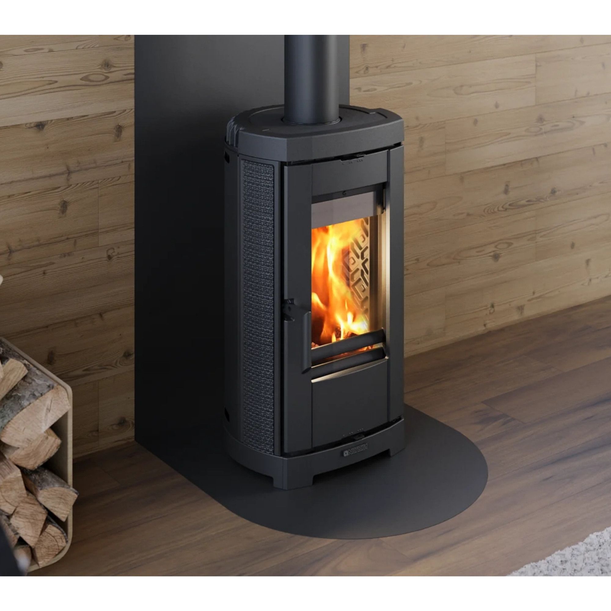 Poêle à bois en fonte - LA NORDICA Emi Lean 6.6 kW