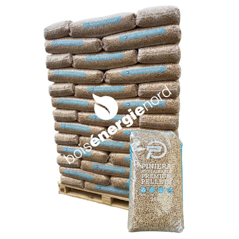 Pellet PINIERA - Palette de 65 sacs de 15 kg