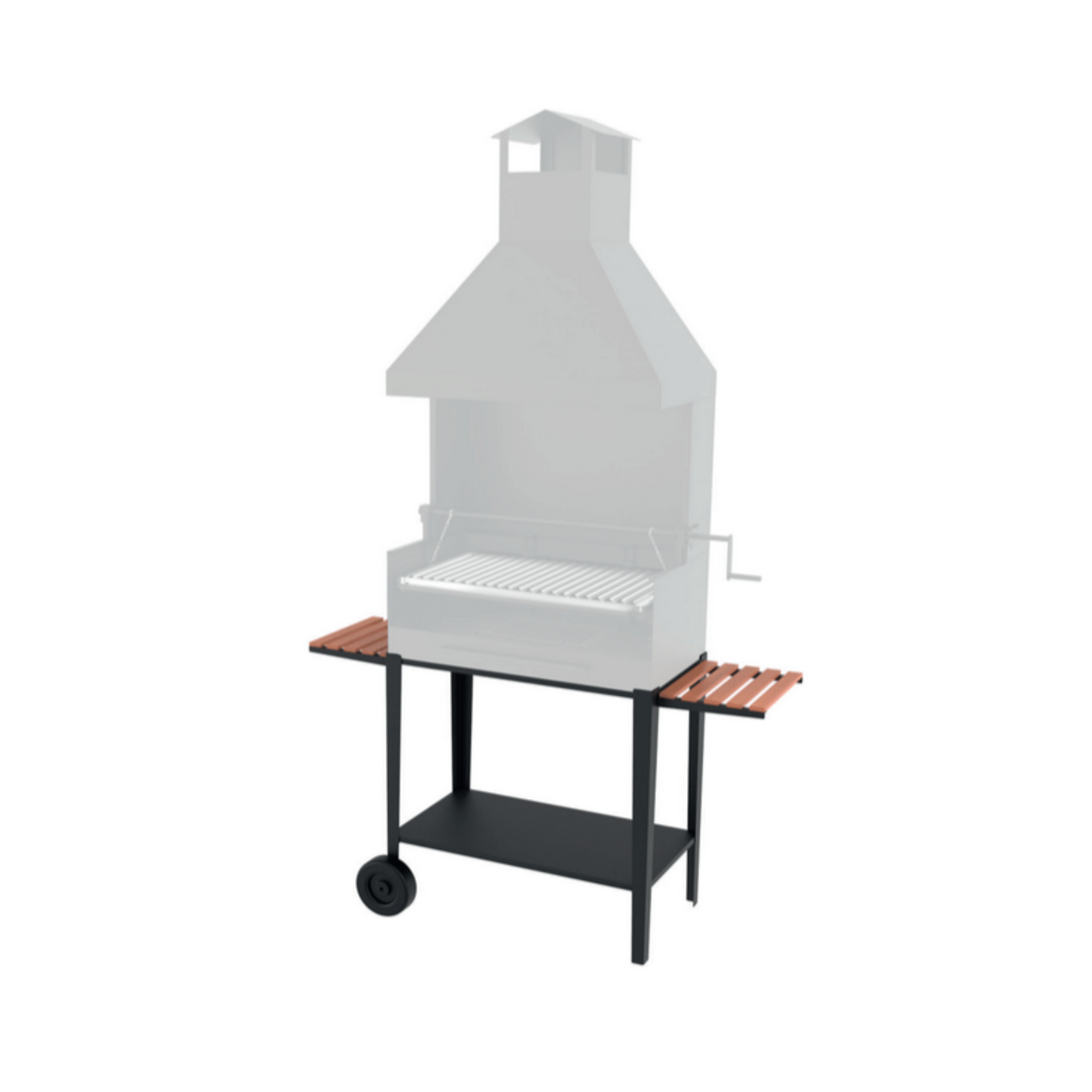 Meuble pour barbecue - FIREMATIC WOOD