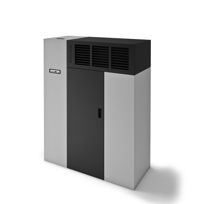 Chaudière à granulés à air pulsé - EVACALOR Duna 19.5 kW
