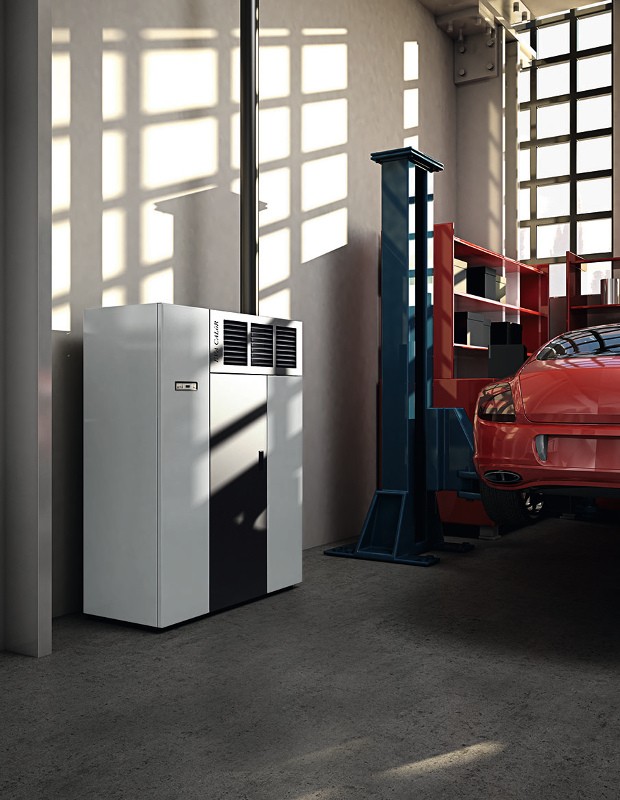 Chaudière à granulés à air pulsé - EVACALOR Duna 19.5 kW