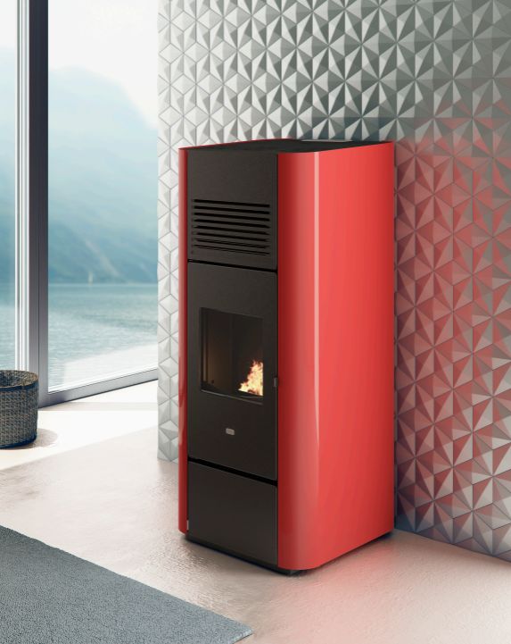 Poêle à granulés canalisable - PUNTO FUOCO Adria 14 kW