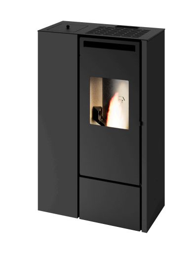 Poêle à granulés étanche slim canalisable - PUNTO FUOCO Olivia Can 9.9 kW