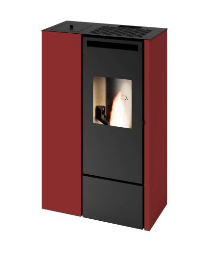 Poêle à granulés étanche slim canalisable - PUNTO FUOCO Olivia Can 9.9 kW