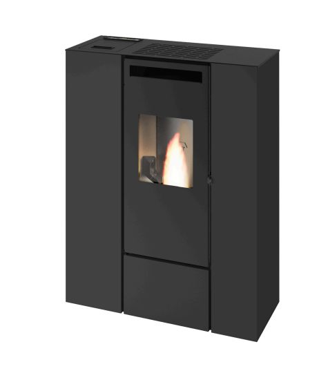 Poêle à granulés étanche slim canalisable - PUNTO FUOCO Olivia Can Up 9.9 kW