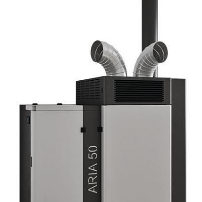 Chaudière à granulés à air pulsé - EVA CALOR Aria 50 kW