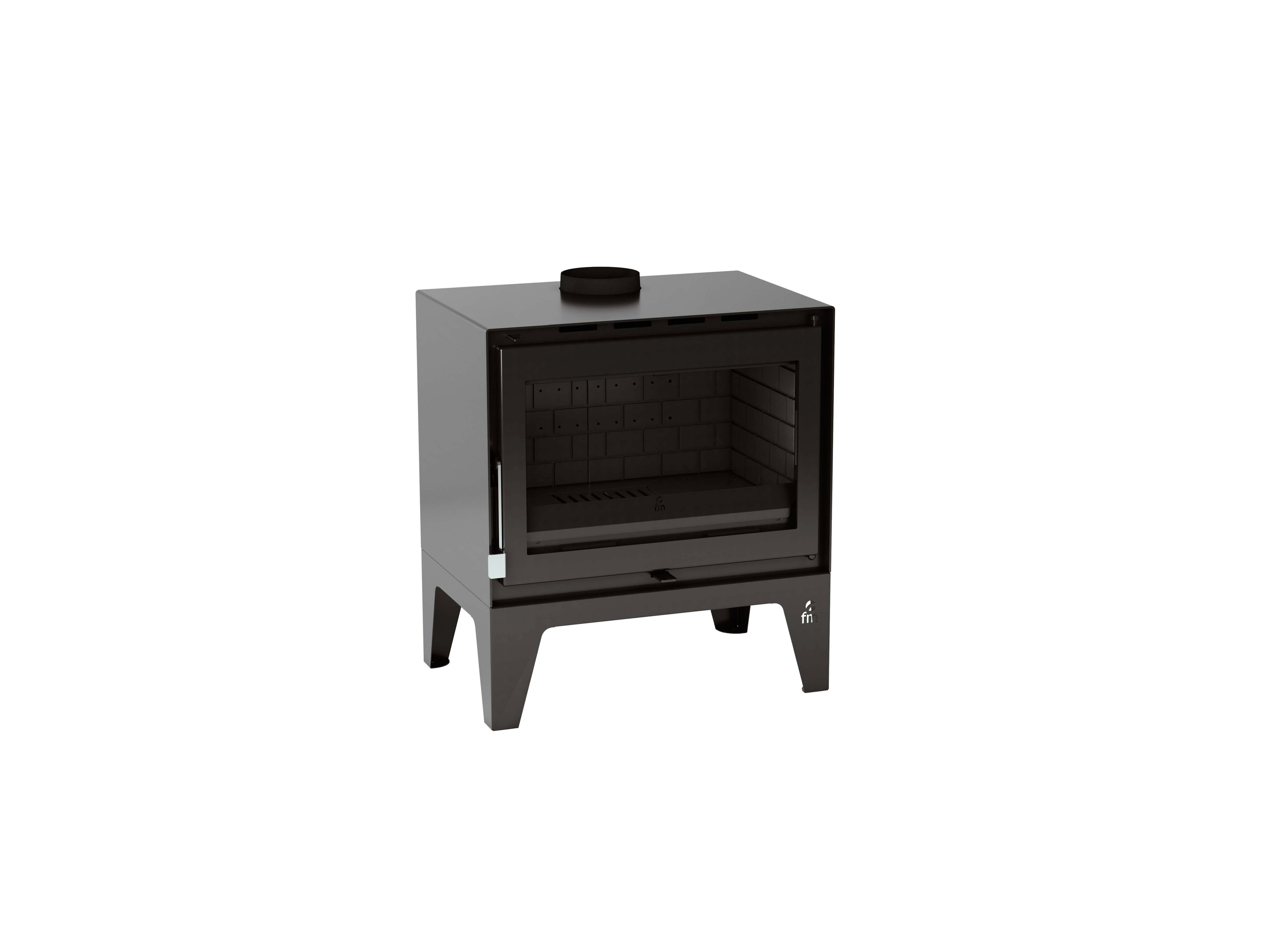 Poêle à bois fonte acier - FIREMATIC Boone 12.6 kW