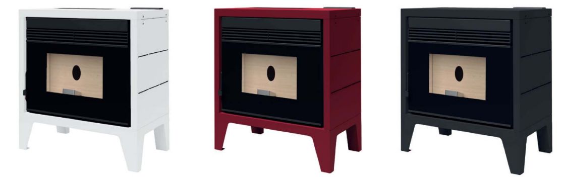 Poêle à granulés canalisable - FM CALEFACCION BP-170-K 9.9 kW