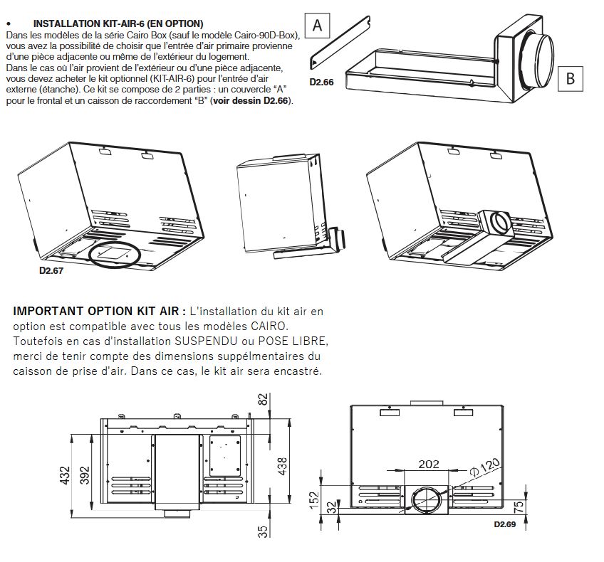 Poêle à bois moderne avec range bûches - BRONPI Cairo 903C Box 13 kW
