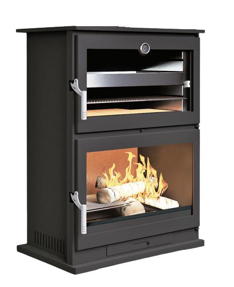 Poêle à bois avec four - FIREMATIC Dakota 10.9 kW