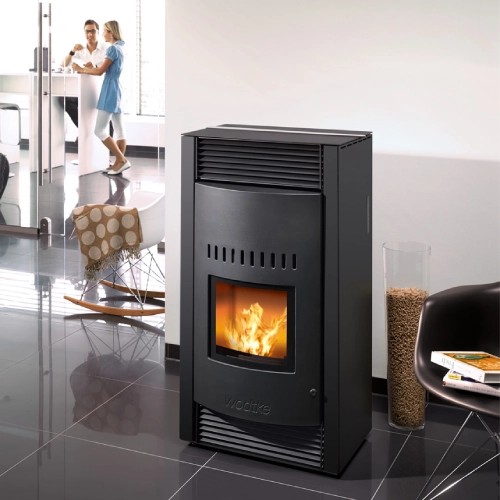 Poêle à granulés Wodtke Topline New Motion air+ 8 kW