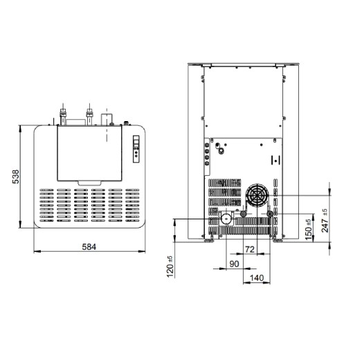 Poêle à granulés Wodtke Jack Water+ 8/10 kW hydro