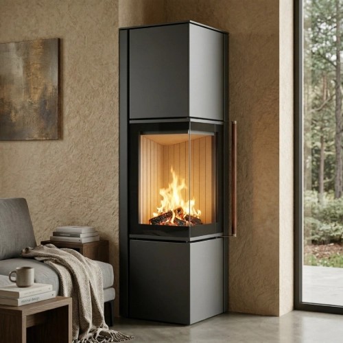 Poêle à bois Novaline Canto 6 kW