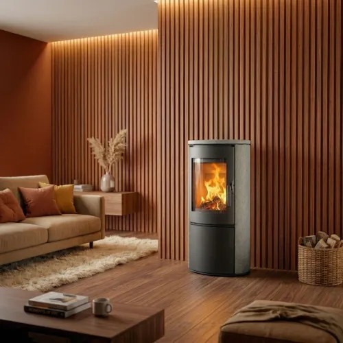 Poêle à bois Novaline Eurohr Zara 5,5 kW