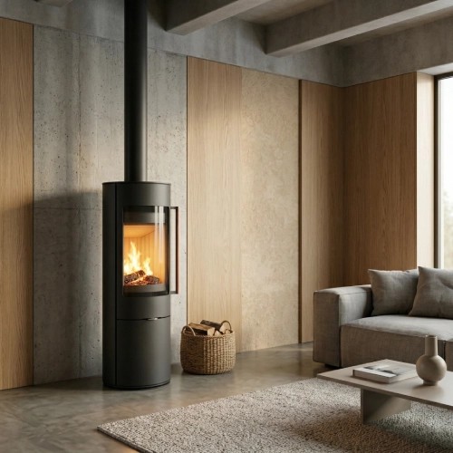 Poêle à bois Novaline Aria Pura 6 kW