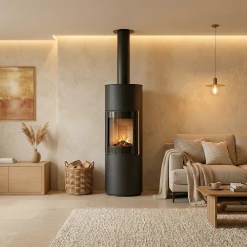 Poêle à bois Novaline Eurohr Svea 6,5 kW