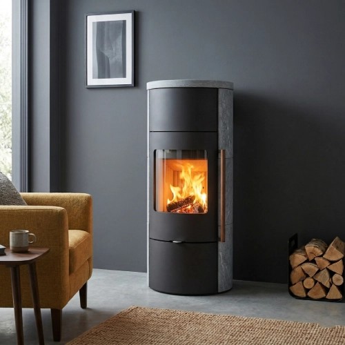 Poêle à bois Novaline Carino Plus ST 5,5 kW