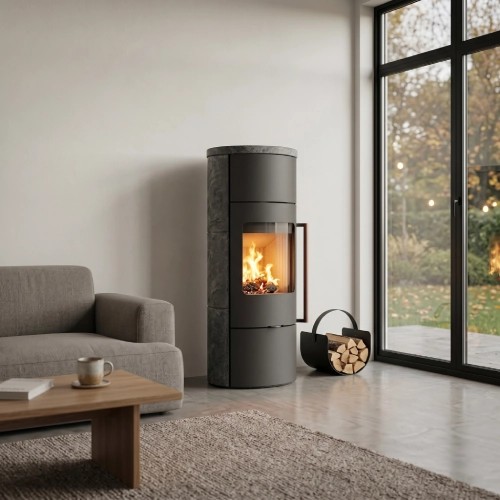 Poêle à bois Novaline Carino Max Plus SK 7 kW