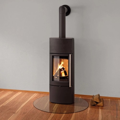 Poêle à bois Leda Delta Plus 6 kW accumulateur de chaleur