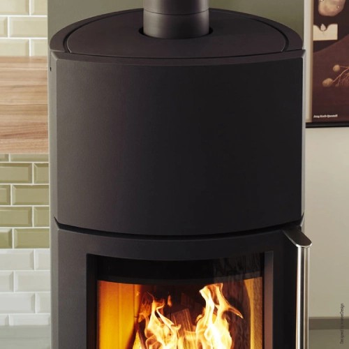 Poêle à bois Leda Delta Plus 6 kW accumulateur de chaleur