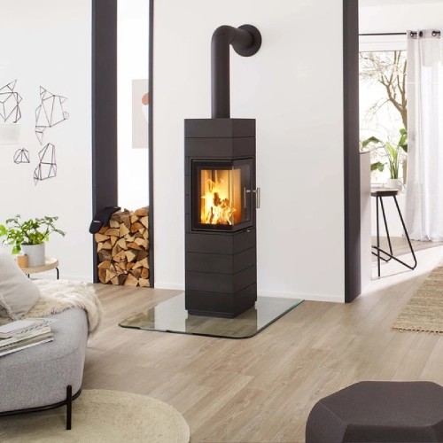 Poêle à bois Leda Corna ES 6 kW