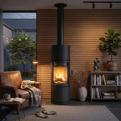 Poêle à bois Leda Greena 6 kW