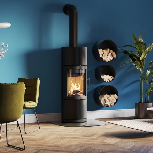 Poêle à bois Leda Greena W 8 kW Hydro pour LEDATRONIC