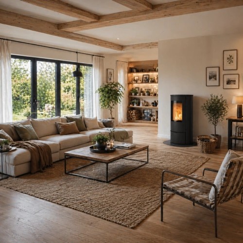 Poêle à bois Lotus Liva 5 acier 5 kW